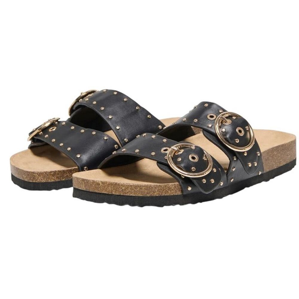 Only Womens/Ladies Onlymaxi-15 Sandals / Black